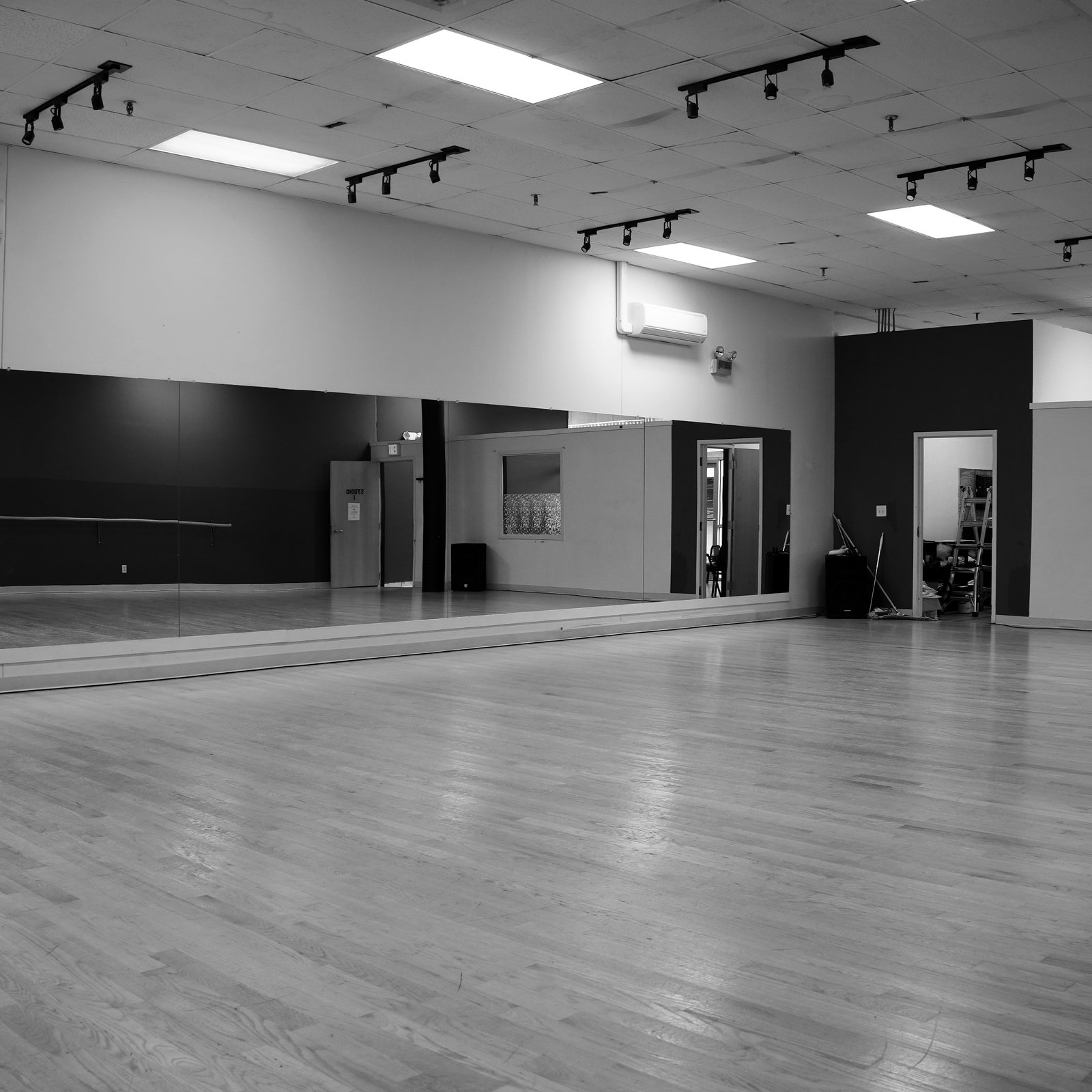 Studio 2, the yoga and small-group room
